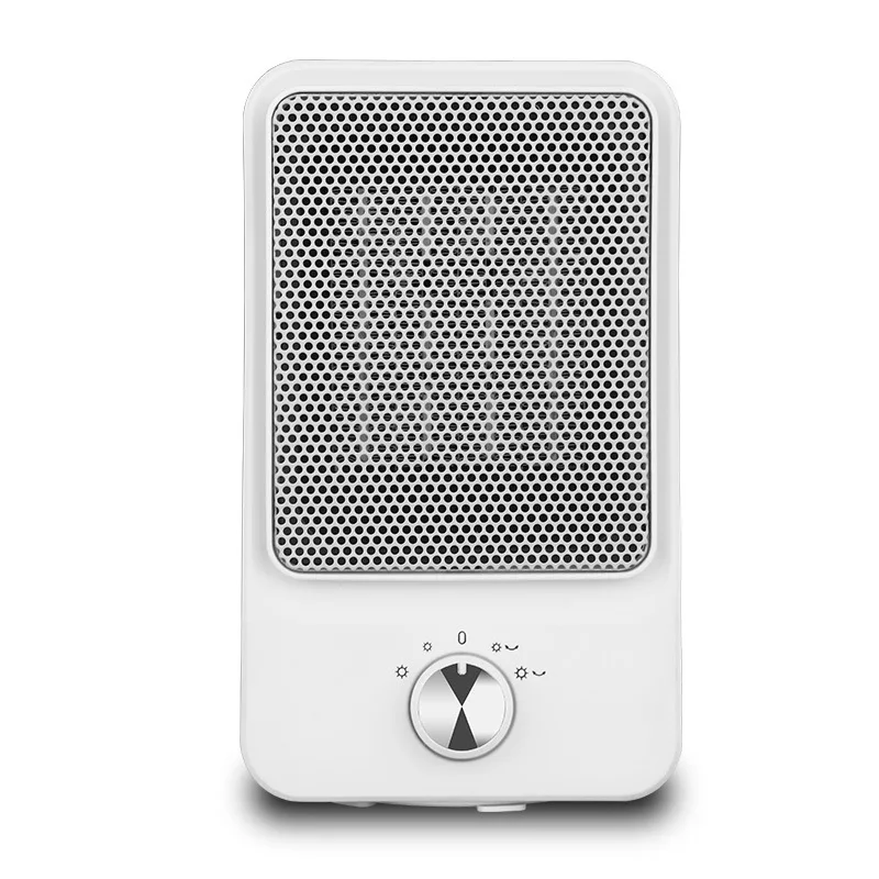 Маленький портативный Электрический мини-обогреватель для офиса рабочего стола 1500 Вт PTC-обогреватель с 3 режимами безопасный быстрый и тихий нагрев