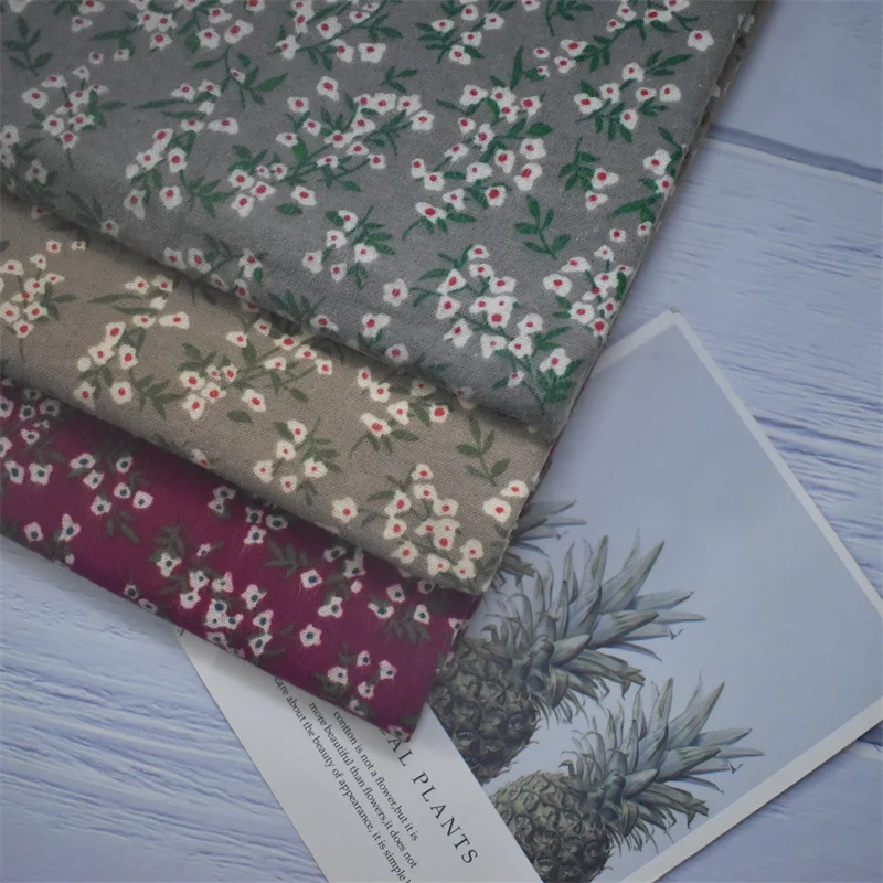 100% хлопчатобумажная тканая пряжа окрашенная клетчатая навалом оптом в наличии фланелевая импортная ткань для рубашек из Китая