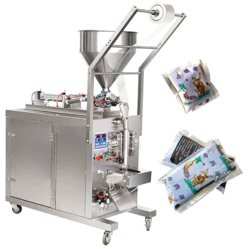 Automatic Vertical Molasses Filling Machine, 50G/150G/200G, for Coffee/Tomato Puree/Jam Sachet Packing