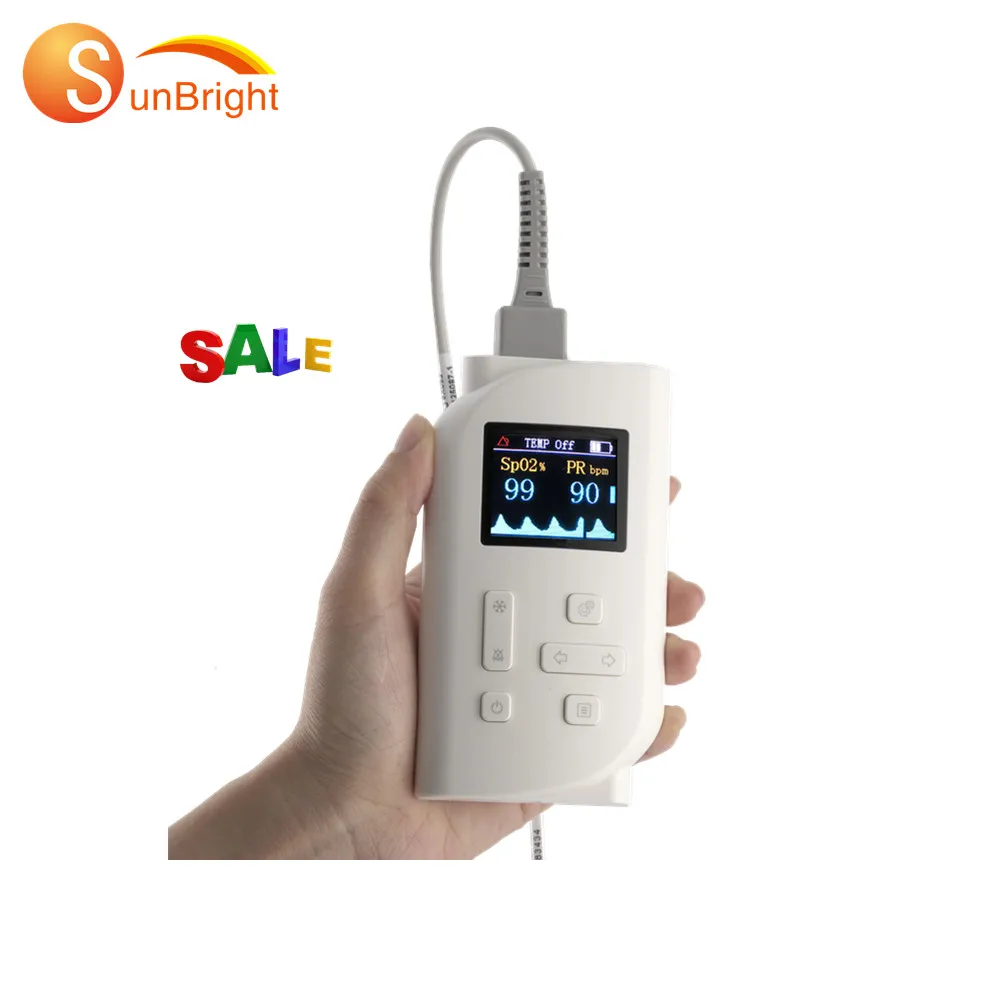 Smart finger tip pulse oximeter oximeter spo2 handheld finger oximeter