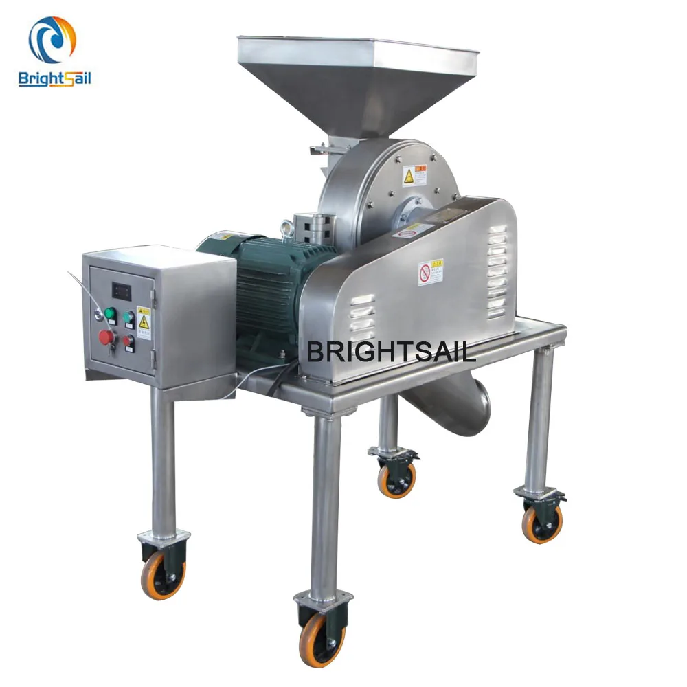 Фрезерные станки Brightsail, машина для измельчения хрустального сахара, соли, порошка
