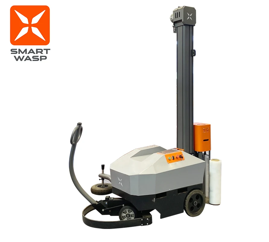 Новый дизайн автоматическая машина для обертывания поддонов