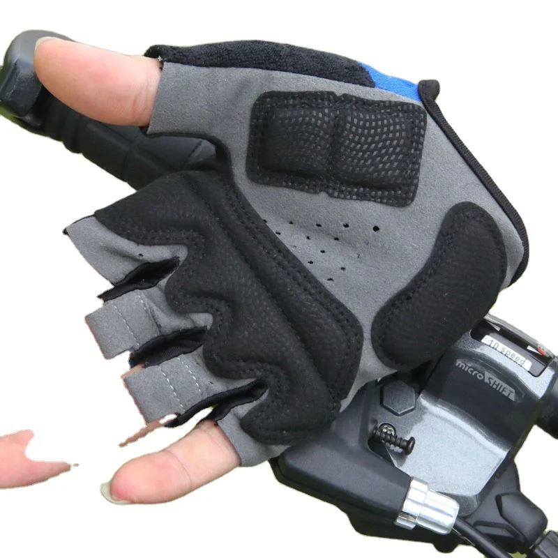 High quality  Sports Protection  Half Finger Breathable Motorcycle  Cycling Sports Gloves for adults