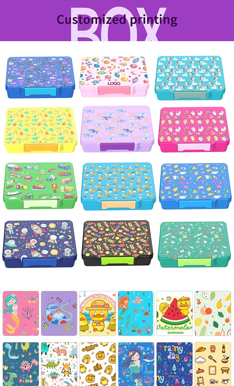 Aohea BPA free  Microwave and Dishwasher safe  Healthy  Portable Bento Box for Kids and Adults with cutlery with sauce jar