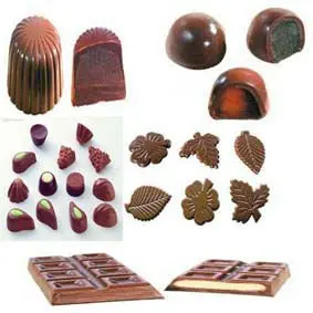 Q111-510 Chocolate making Machine/fully Automatic one-shot Chocolate Moulding Machine/filling Chocolate