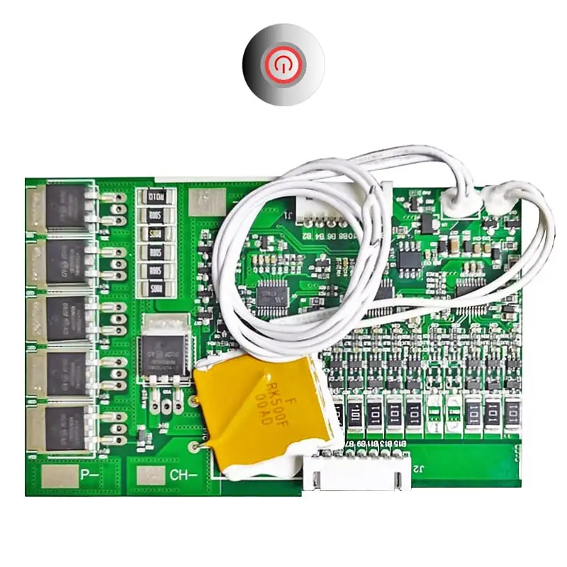 13s 48V C: 5a D: 30a Electric Scooter Smart BMS PCBA for 46.8V 48.1V Lithium ion Batteries 41.6V 42V LiFePO4 Battery Packs