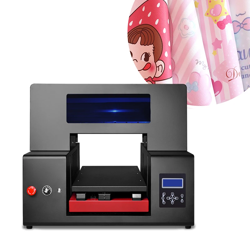 2021 New Technology UV Flatbed Printer Two Printhead For Phone Back Cover Printing Machine UV DTF Printer