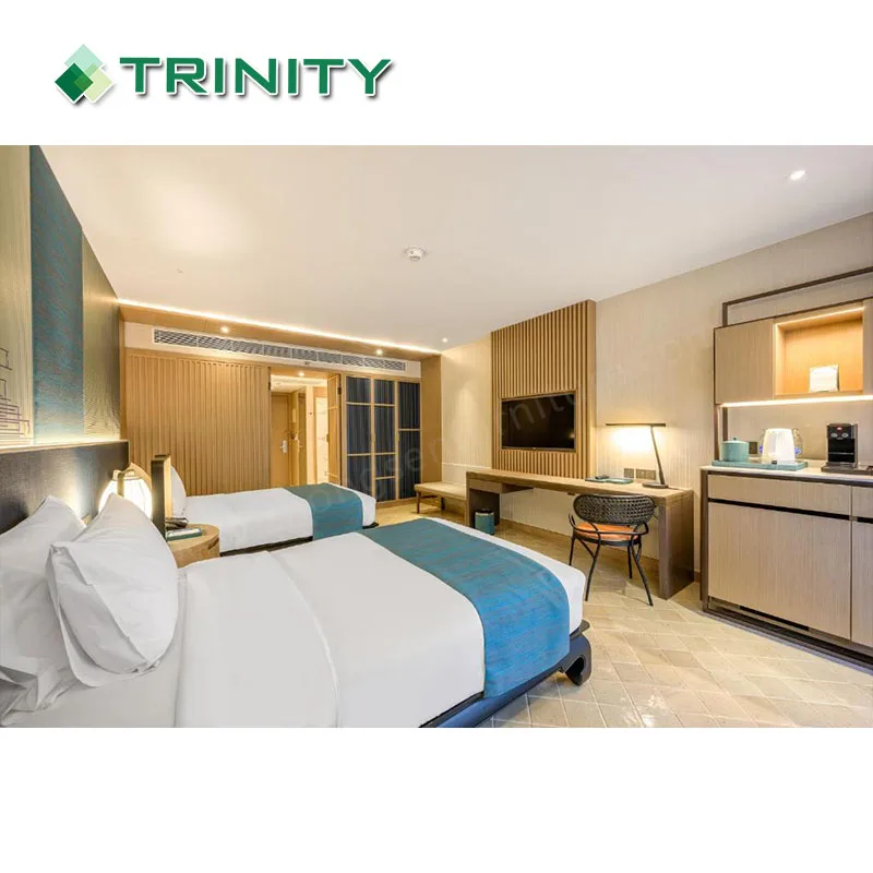 Modern Wooden 4 Star Resort Phuket Guest Room Furniture Holiday Inn Hotel Bedroom Furniture For Sale