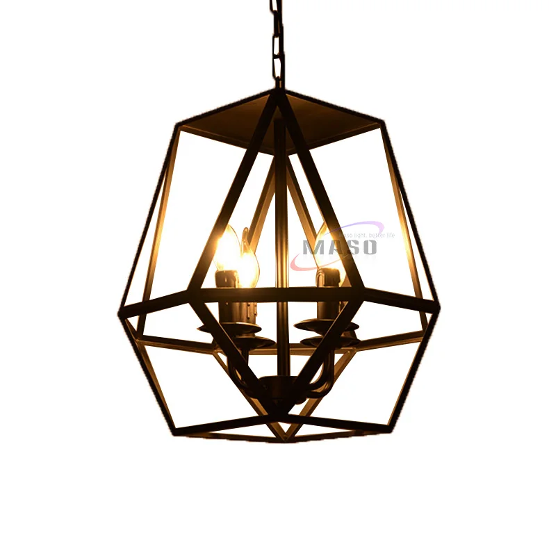 vintage decoration led stair lighting candle industrial ceiling lamp indoor illumination
