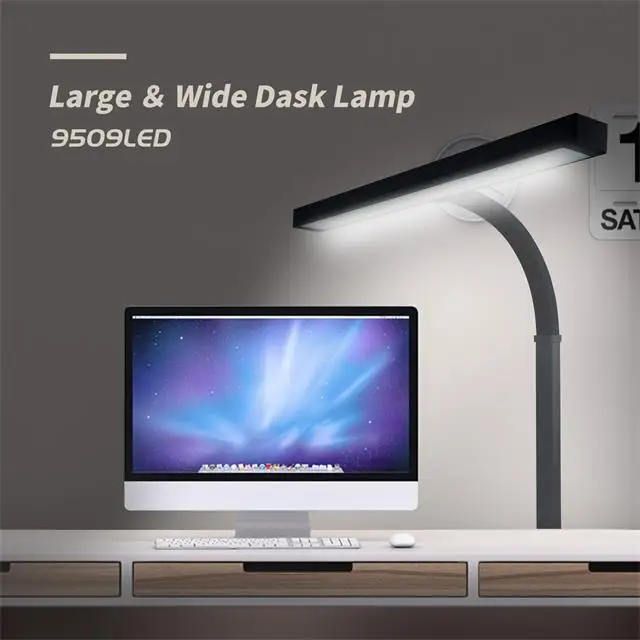 2022 30W 324pcs LED high lumen gooseneck workbench lamp office computer desk lighting home reading work light with table clamp