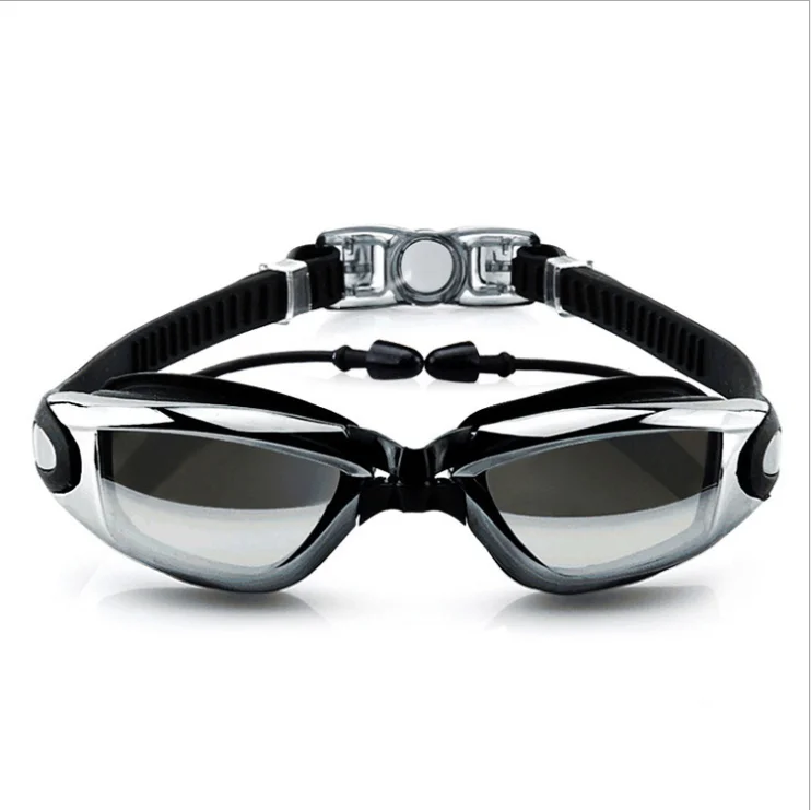 No Leaking Anti Fog UV protection Swim Goggles silicone frames waterproof adult swimming