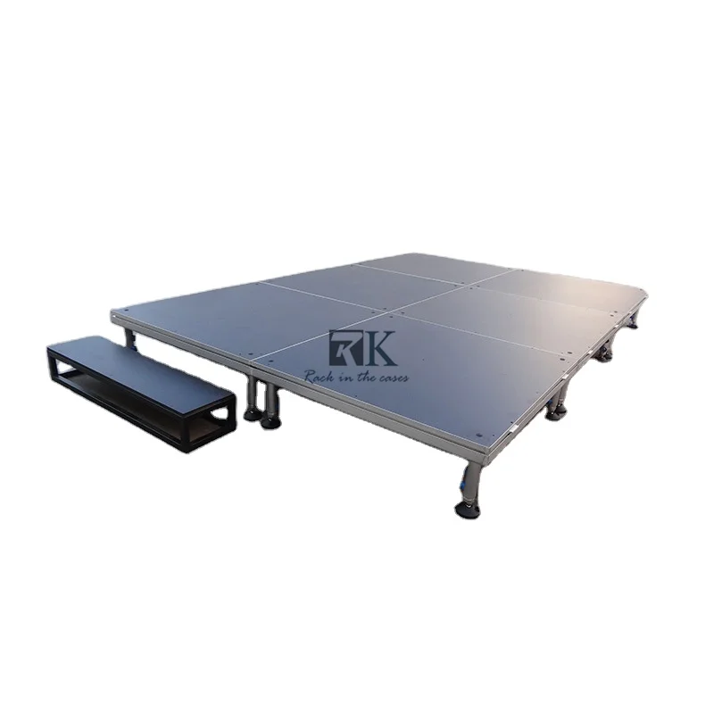 portable platform staging aluminum Portable stages for clubs and hotels