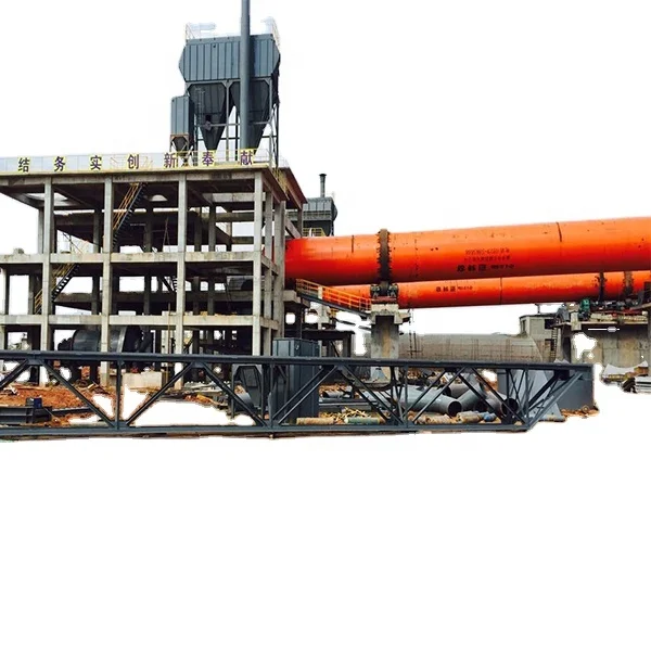 Cement clinker rotary kiln production capacity and process for cement plant