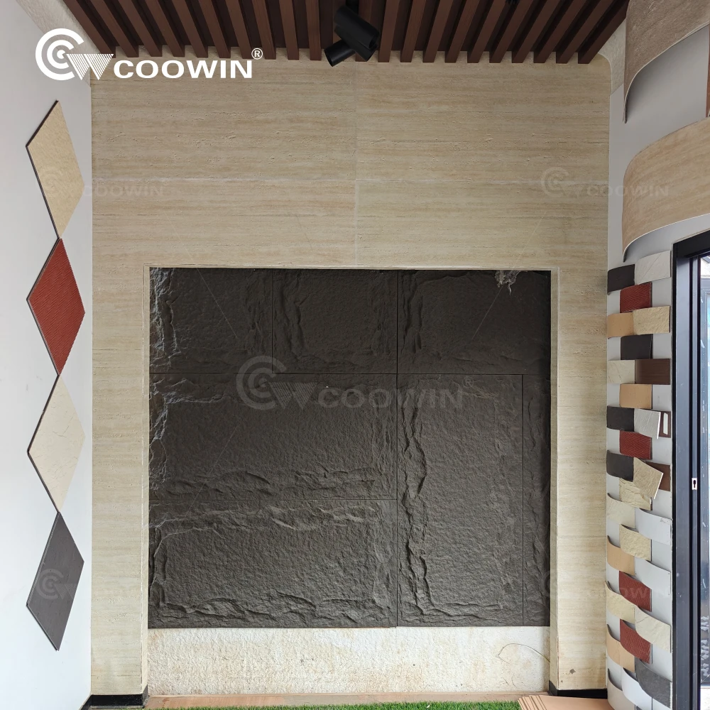 Customized Fireproof Easy Install Bigger Living Room Soft Flexible Wall Tile