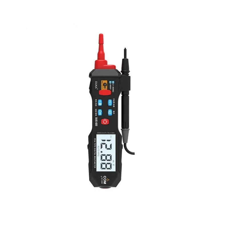 DUKA LCD Digital Multimeter Pen DLBS-600 Sound Light Screen Alarm Non-contact Detection Tester Meter High Precision Multimeter