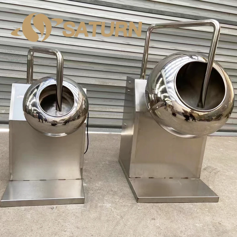 High Speed Automatic Candy Chocolate Tablet Film Sugar Coating Machine