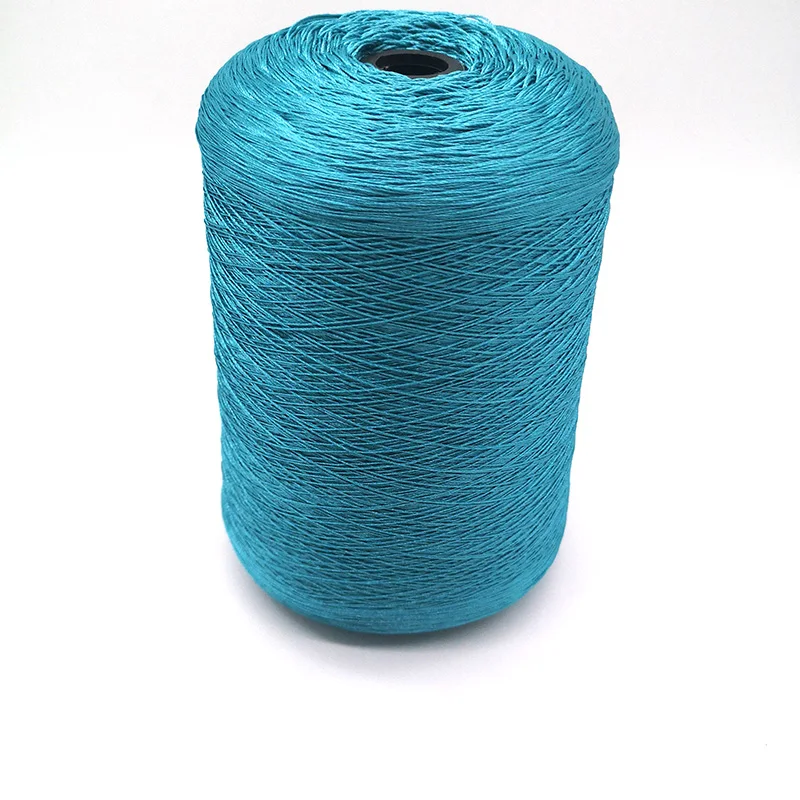 Embroidery polyester Material High Strength Polyester Sewing Thread Filament Yarn Twisted Trilobal bright thread