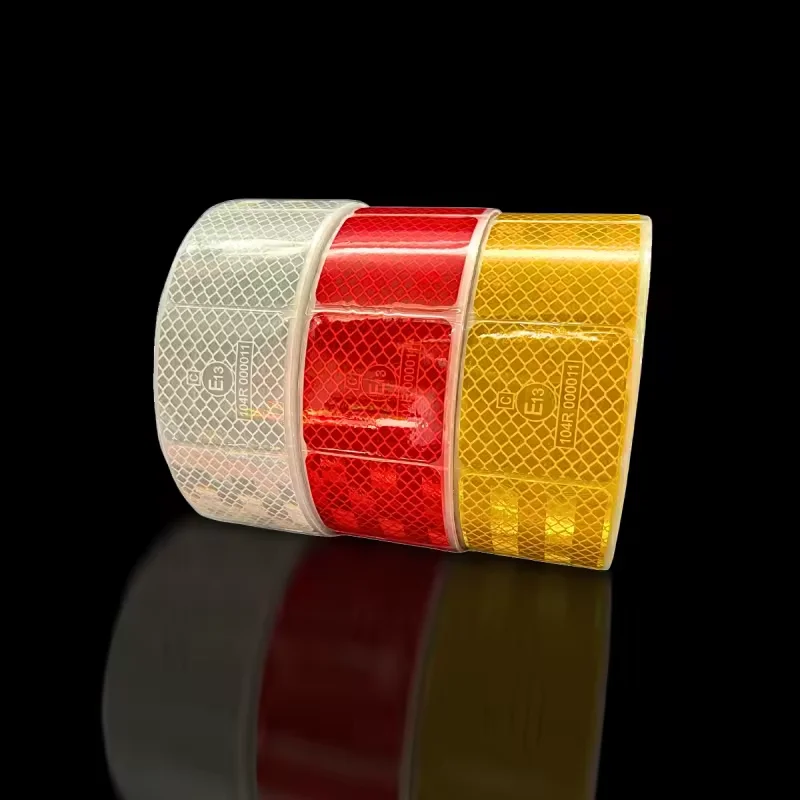 Saudi Arabia aluminized high-gloss reflective car sticker SASO 2913 warning reflective tape