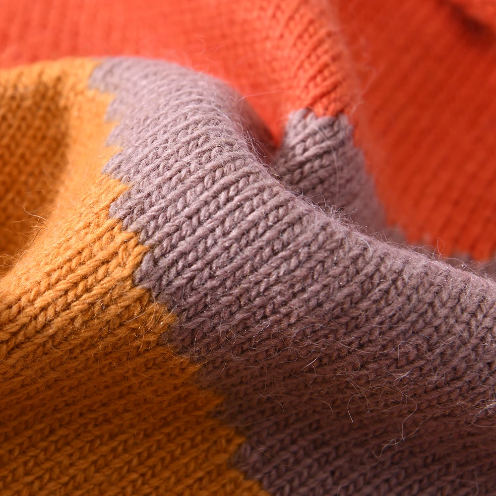 High Quality Wholesale Beanie Scarf Two Pieces Set Luxury Plain Women Warm Cashmere Wool Knitted Winter Hat Scarf Beanies Set