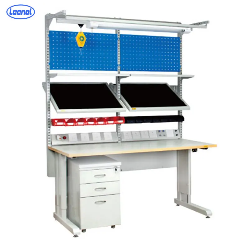 ESD Repairing Table Smartphone Assemble Workbench Stainless Steel Laboratory antistatic workbench