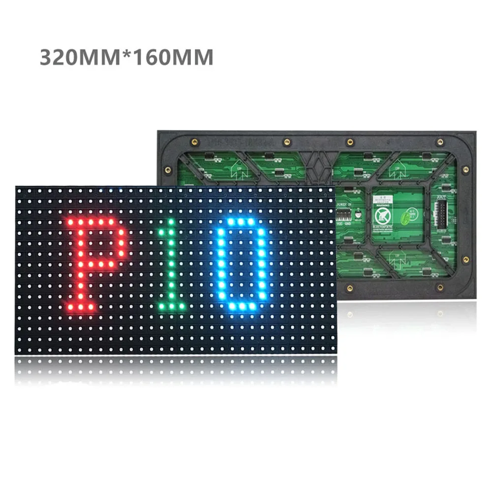 P10 Светодиодная панель наружная RGB полноцветная рекламная хорошая цена СВЕТОДИОДНЫЕ модули