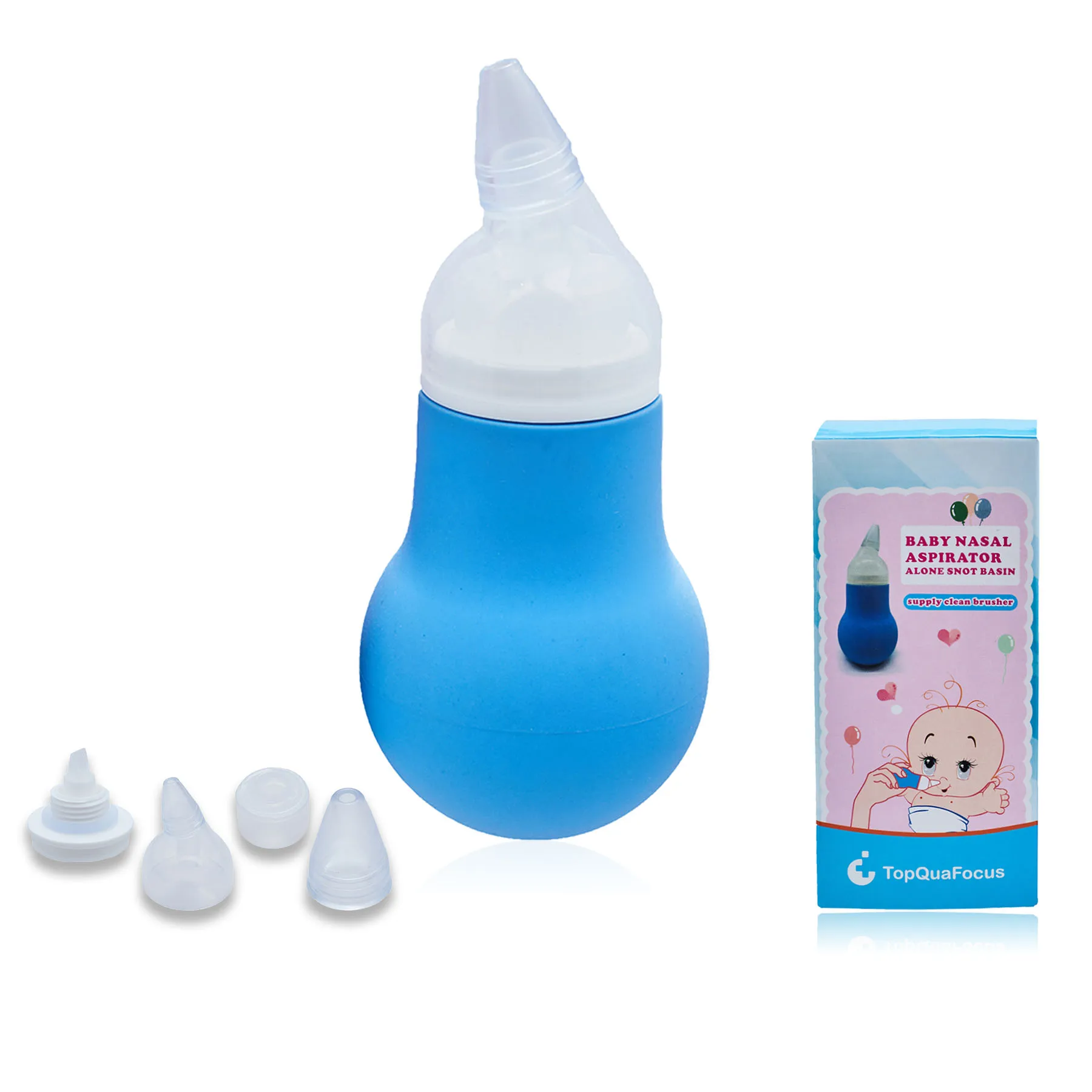 Nasal Aspirator Vacuum BPA Free Washable Baby Nose Vacuum Cleaner Nasal Aspirator Vacuum