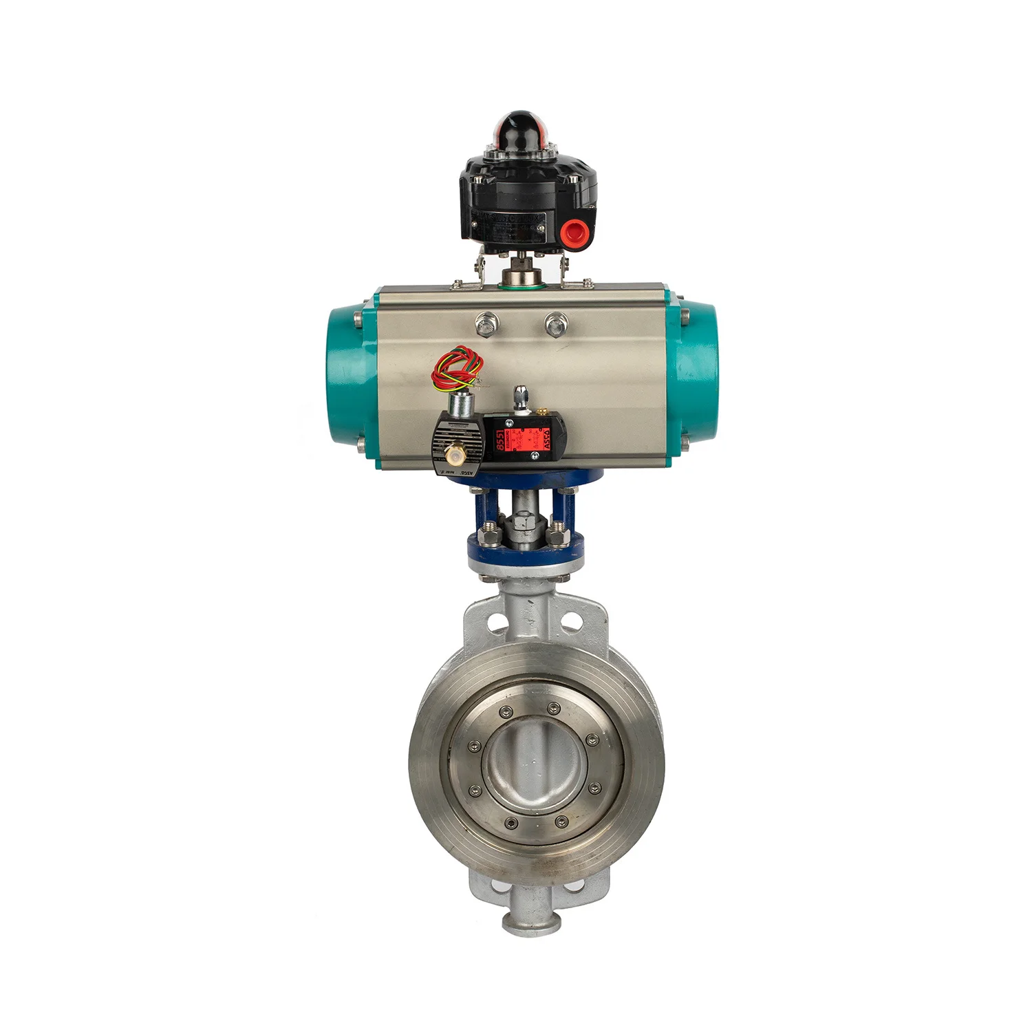 OEM/Obm/ODM DN50-300 DIN BS JIS Standard Di/ Ci/коррозионно-стойкий Wcb корпус с жестким уплотнением двойным смещением/эксцентриковый Клапан-Бабочка
