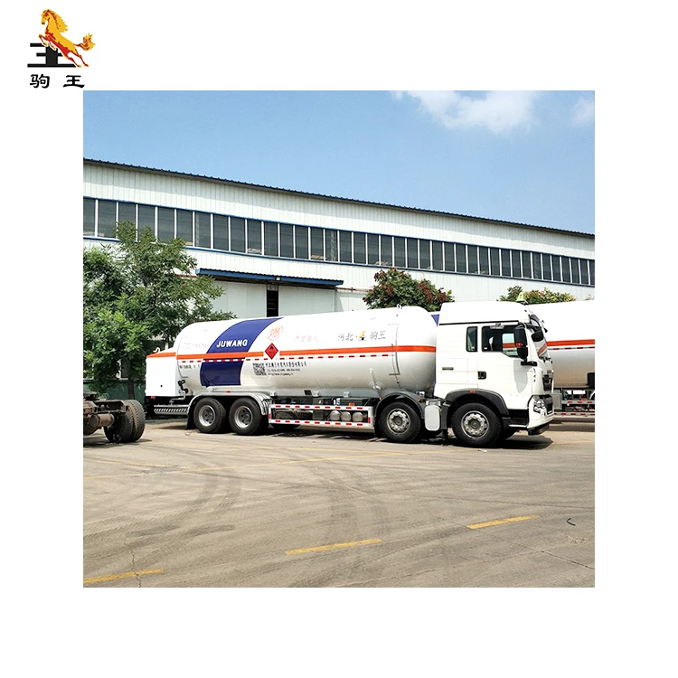 JUWANG liquid gas  Lng Storage Price lng tank transport vehicle trailer For Vehicle