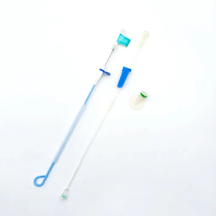 Non irritating Touch Medical Professional Medical Grade Suprapubic Drainage Catheter Pig tail Drainage Catheter