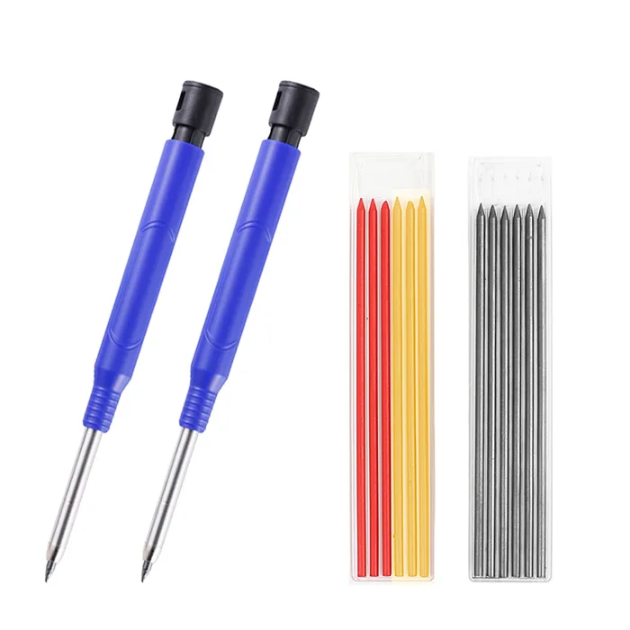 Деревообрабатывающий строительный архитектор, маркер для глубоких отверстий, карандаш для строительства, инструмент для маркировки 2,8 мм, механический плотницкий карандаш