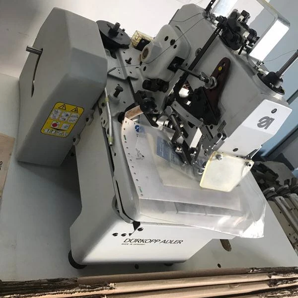EXLION Used Industrial Durkopp Adler 558 Eyelet Button hole Sewing Machine
