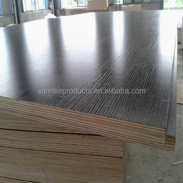 Sunrise playwood price 18mm melamine laminated plywood