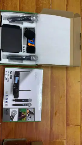 Glxd4 Sm58 Cheap Price Uhf Dual Channel Handheld Lavalier Headset Long Range Wireless Microphone For Shure