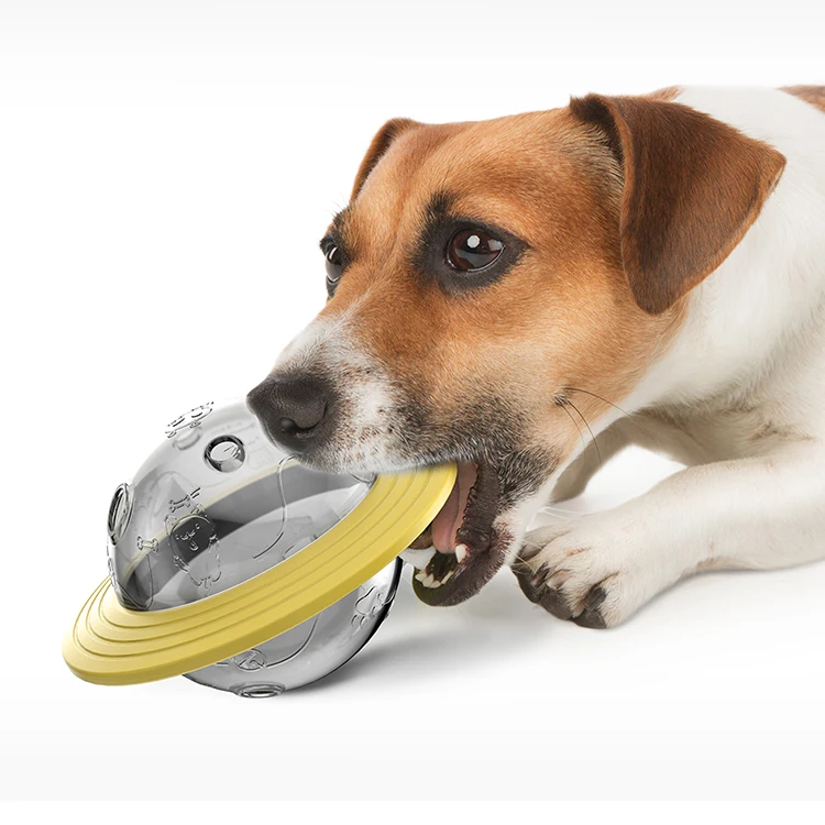2020 Wholesale Interactive Pet Food Leakage Feeder Dog Silicon Flying DIsc Toy