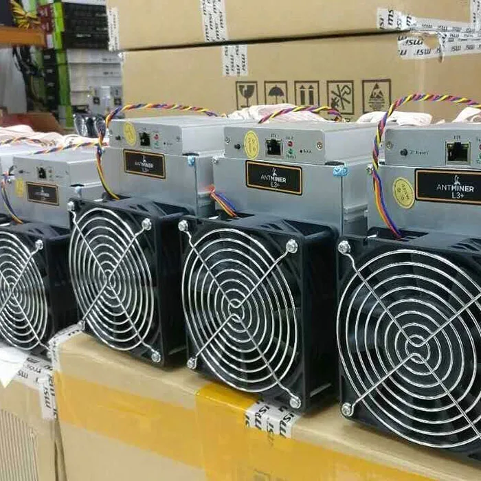  Antminer L3+ L3 + 504mh/s Bitmain With Power