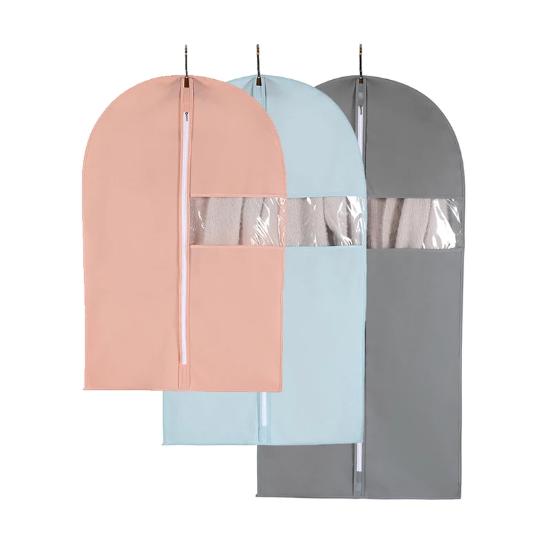 Рекламный индивидуальный бытовой Пыленепроницаемый Чехол для костюма чистый цвет нетканые сумки