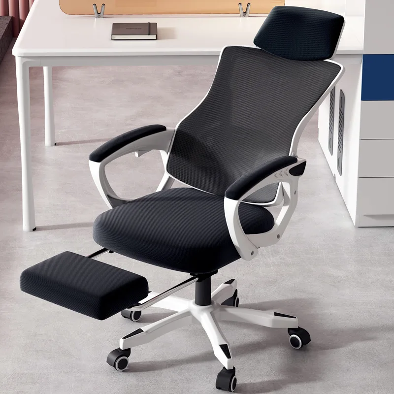 new luxury home office executive comfortable swivel conference staff silla mesh high back office chair