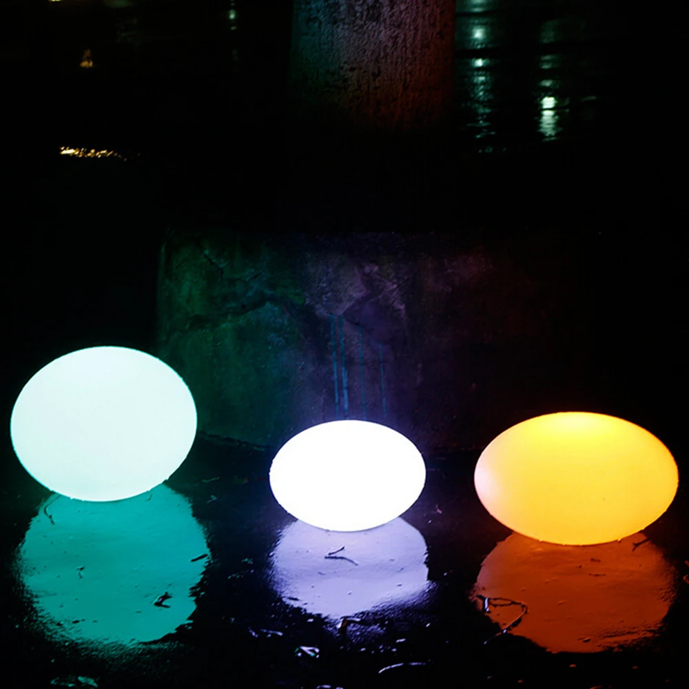 Современная уличная Водонепроницаемая светодиодная лампа Ip67 пластиковые садовые ступеньки садовый декор газон настольная в форме яйца