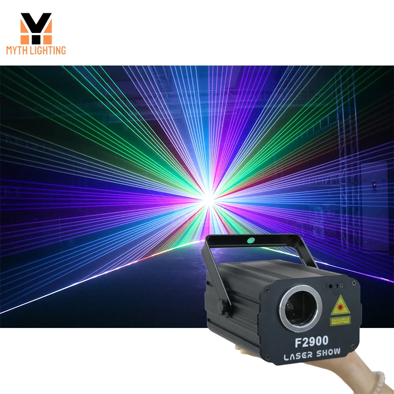 F2990 F2800 F2750 300 МВт-2000 мВт 2 Вт rgb лазер 1900 шаблонов анимационный