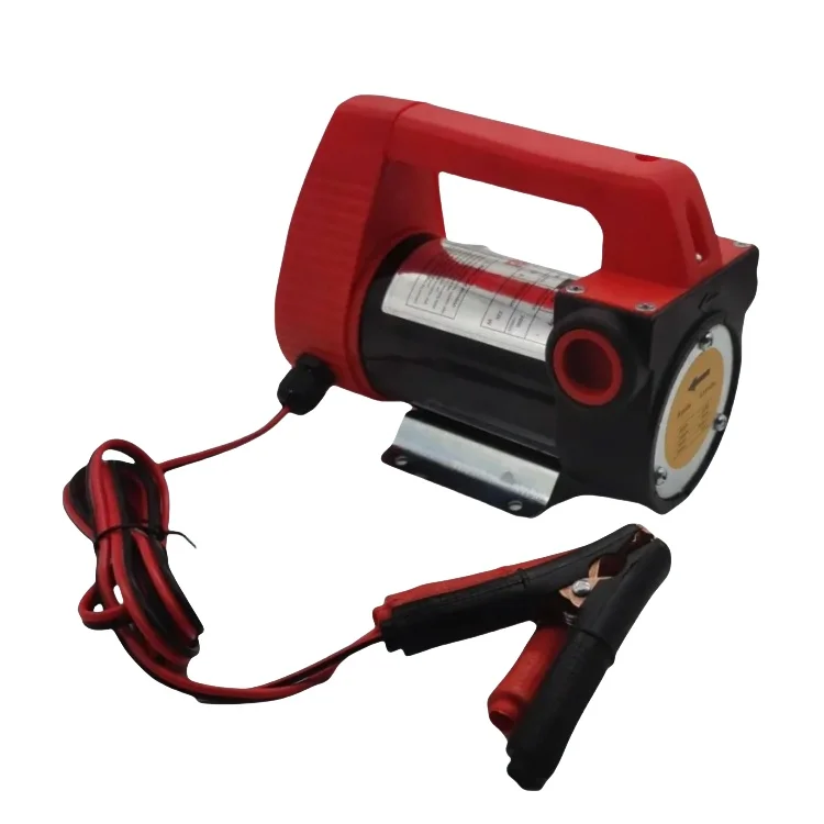 Car mounted small electric oil pump DC diesel electric fuel pump 12v