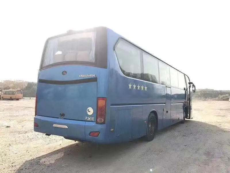Second Hand Bus 51 Seats Kinglong Passenger Transportation Bus Commuter Coach for sale