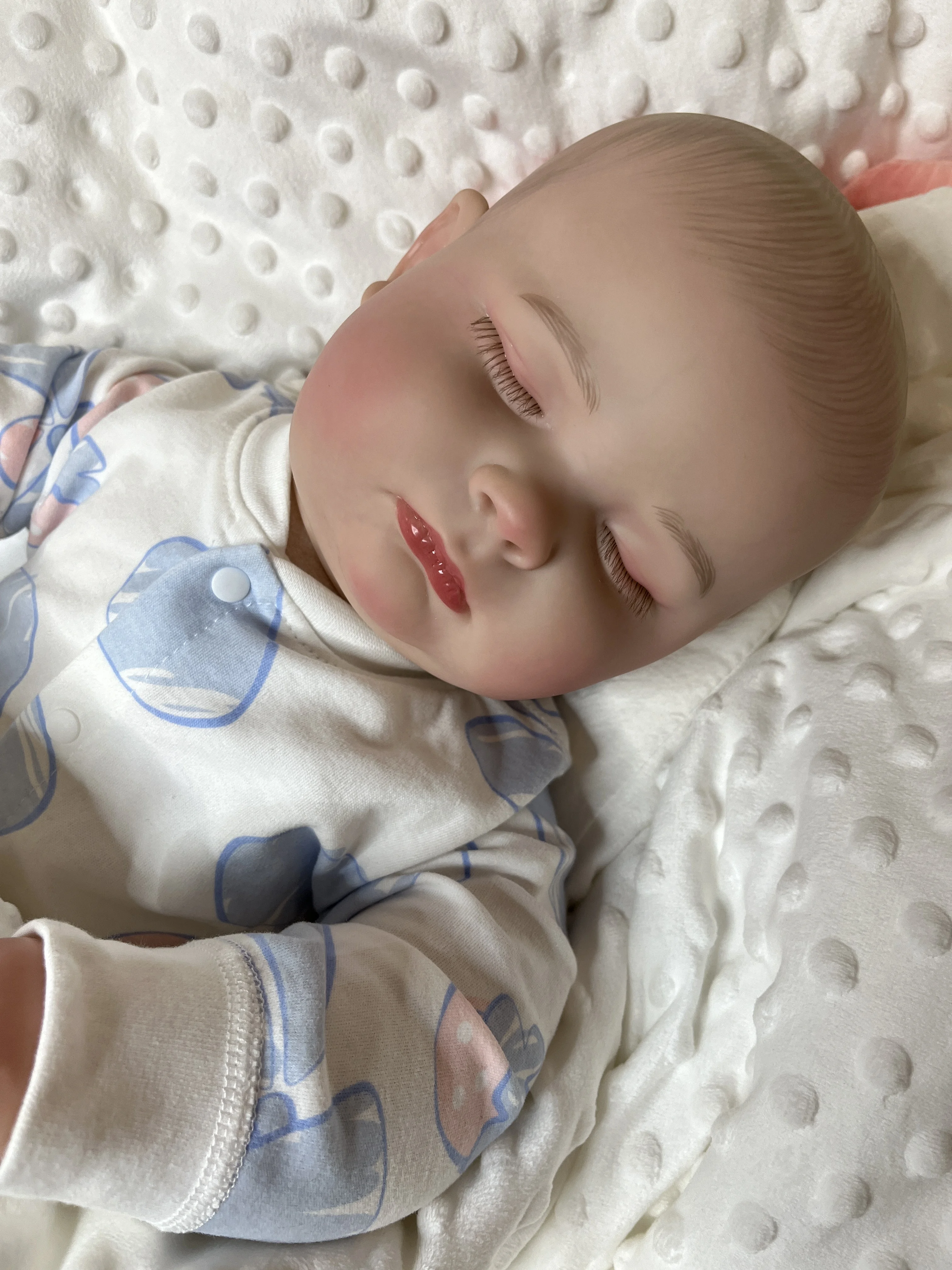 24-Inch Cute Toddler Reborn Baby Doll Joseph Toy Lifelike Paint 60 CM Vinyl Soft Toy Play-friendly Kids Gift Girls Collectible