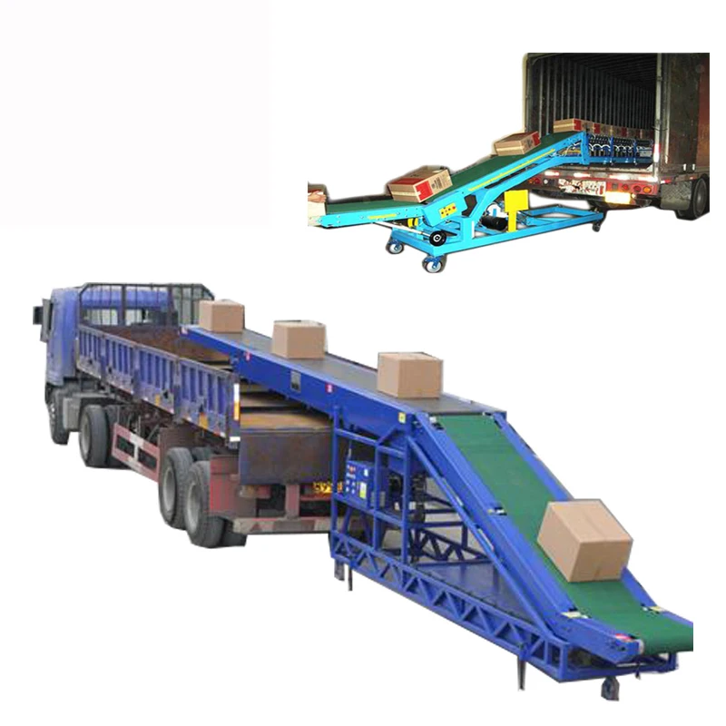 Modern Design Conveyor For Truck Luggage Loading Industrial