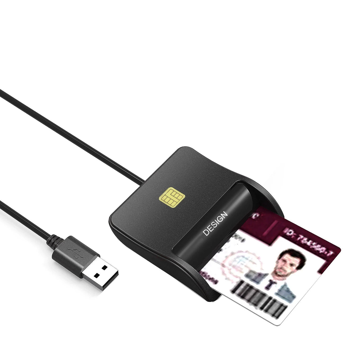  Высококлассный считыватель смарт-карт USB 2 0 поддерживает магнитный чип ATM IC ID