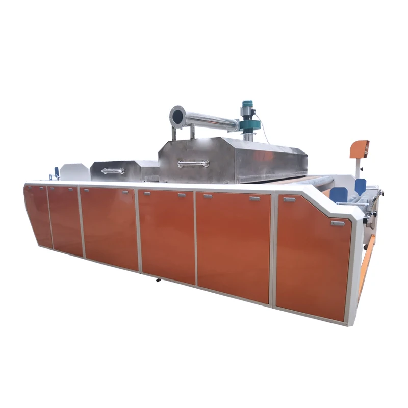fabric shrinkage and forming machine for carpet sofa knitted polyester silk denim fabrics