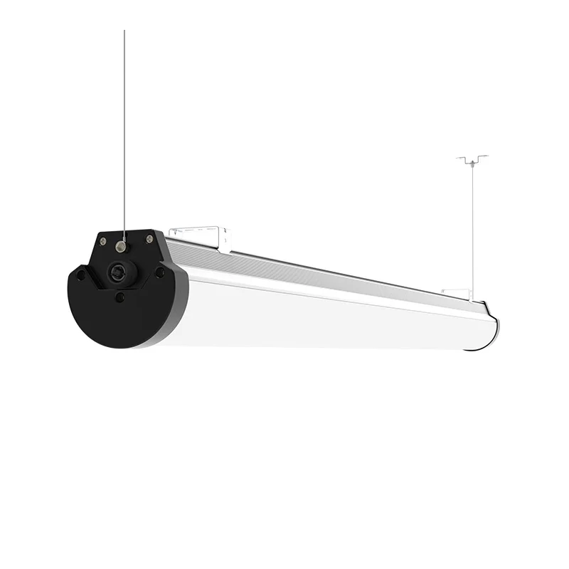 TUBU Tri-proof light supermarket 130lm linear low bay fixture with dimming and emergency