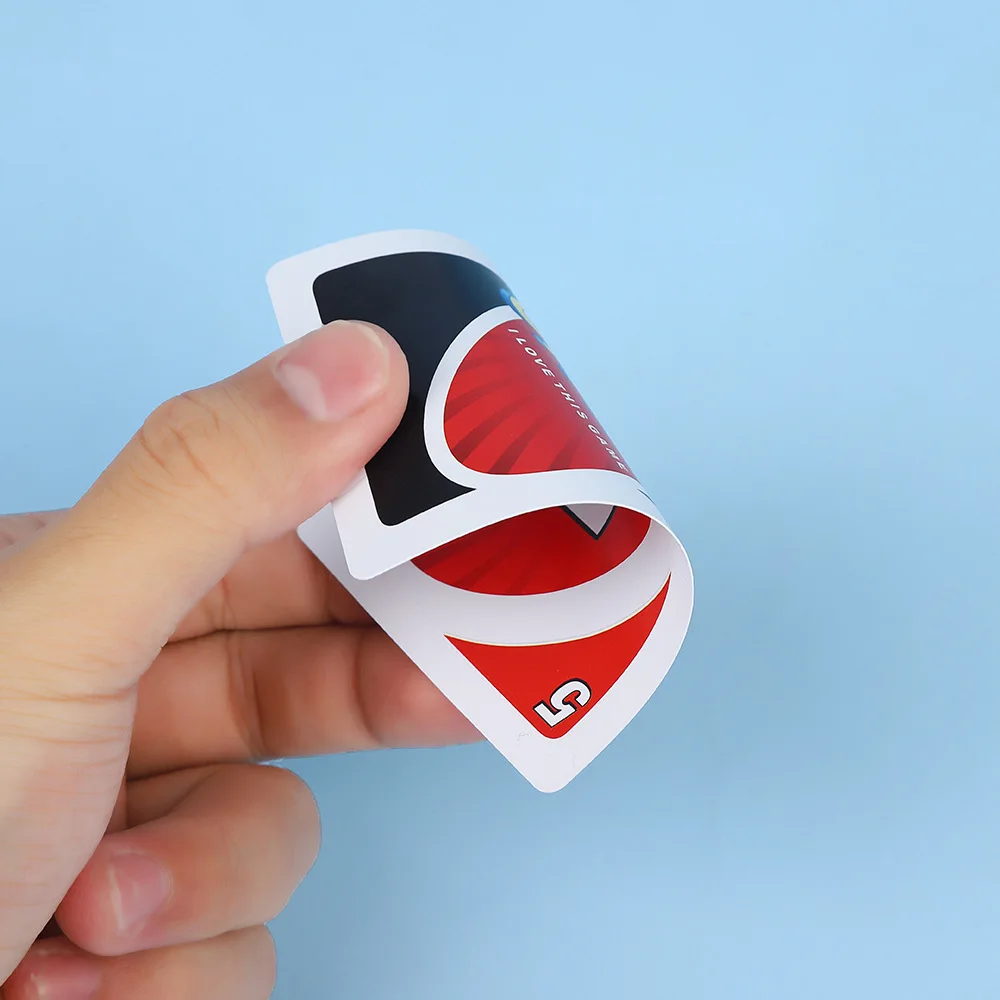 112PCS High Quality Hot Sale UNQHI Card Games for Kids Girls Family Playing Poker Toy Wild Minecrafts Classic Board Games Cards