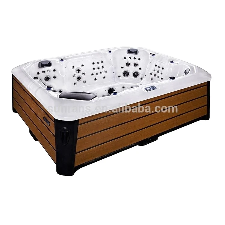 Sunrans Wholesaler Outdoor Massage Spa Pool large whirlpool swimming hot tub with balboa system