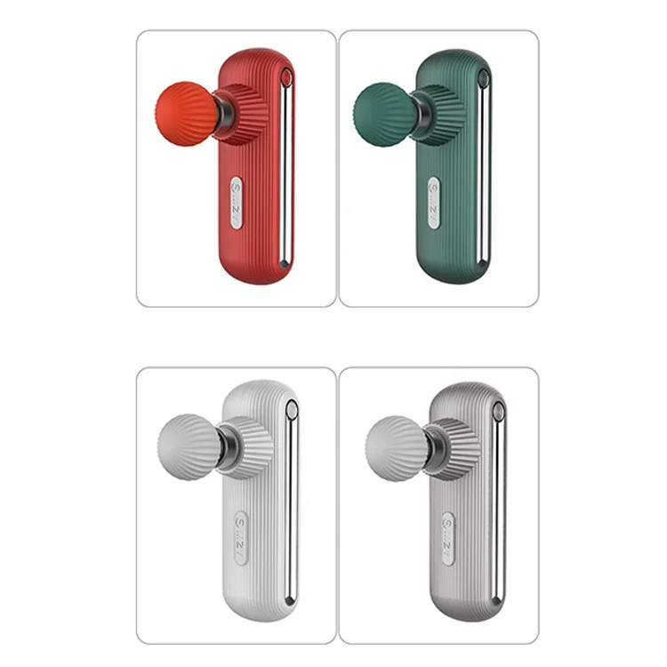 Portable OEM Fascial powerful confortable cordless percussion deep massage gun Handheld body mini muscle massage gun