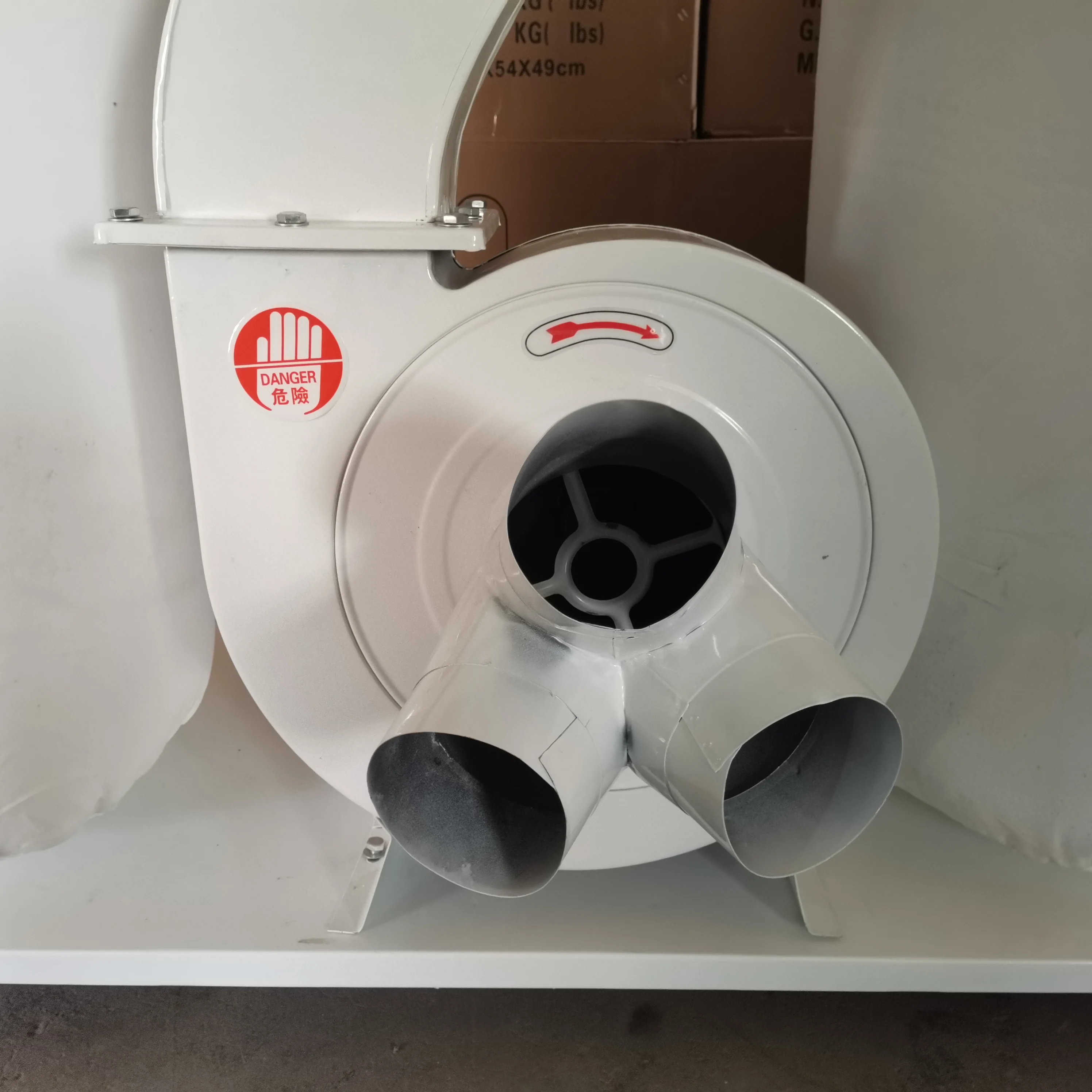 Two Bags industrial bag filter Dust Collector For Woodworking Workshop